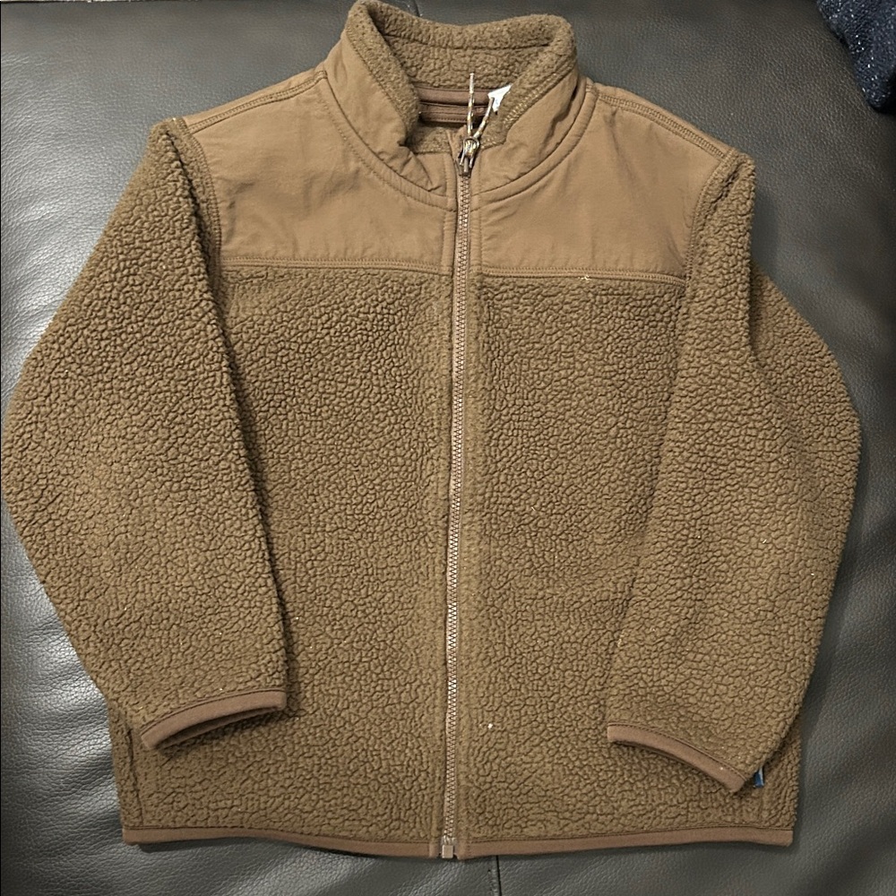 Uniqlo Kids Brown Fleece Jacket